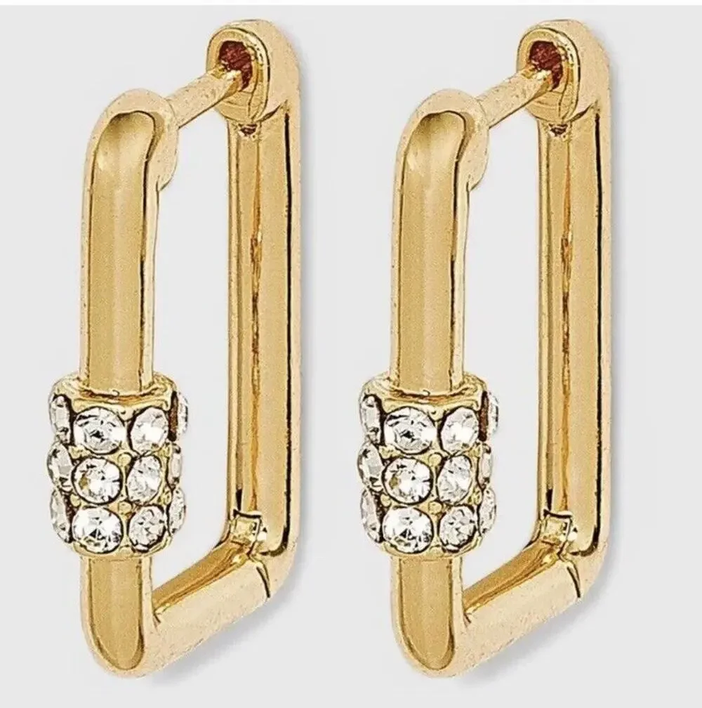 Sugarfix By Baublebar Square Hoop Earrings